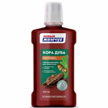 Ополаскиватель для полости рта с корой дуба Новый Жемчуг — изображение 1