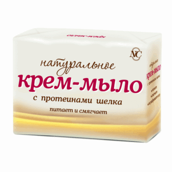 Мыло Невская Косметика натуральное с протеинами шелка — изображение 1