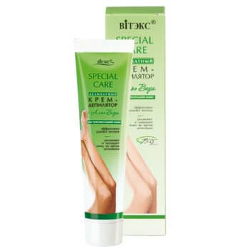 Деликатный крем – депилятор с Алоэ Вера для чувствительной кожи Special Care — изображение 1