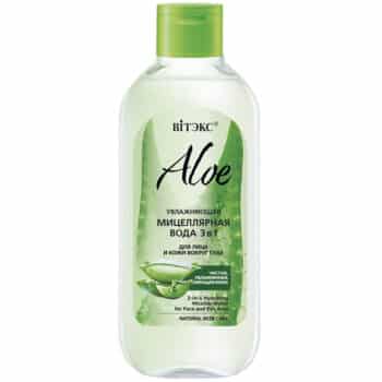 Увлажняющая МИЦЕЛЛЯРНАЯ ВОДА 3 в 1 для лица и кожи вокруг глаз ALOE 97% — изображение 1