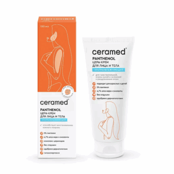 CERAMED Цера-крем для лица и тела ультраувлажняющий с д-пантенолом Cera Cream — изображение 1