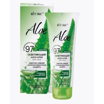 Brightening aloe face cream - Image 1