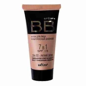 BB cream tone 02 - light tan, Bielita. 30 ml - Image 1