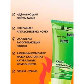 Крем массажный антицеллюлитный — изображение 2