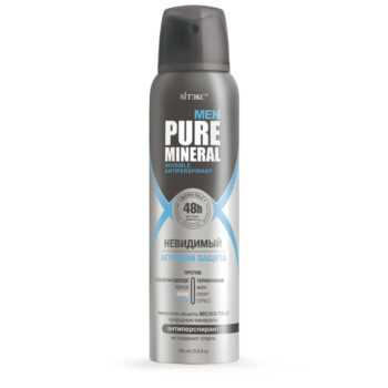 Антиперспирант НЕВИДИМЫЙ Активная защита PURE MINERAL MEN — изображение 1