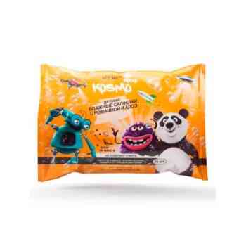 Baby wet wipes with chamomile and aloe - Image 1