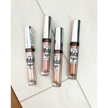 Жидкие тени для век Metal Hype Liquid Eyeshadow LUXVISAGE — изображение 1