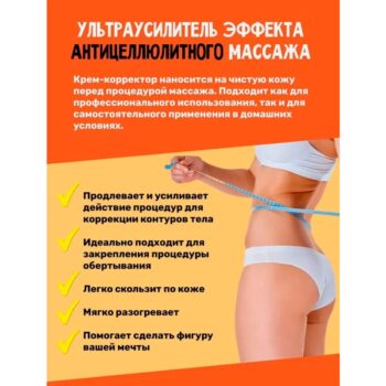 Массажный крем-корректор Антицеллюлитный — изображение 4