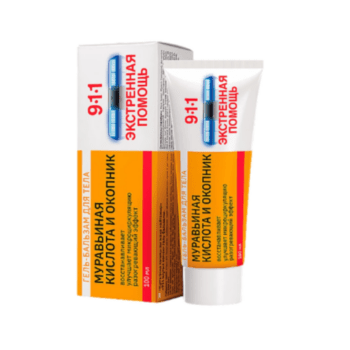 Formic acid and comfrey gel-balm for body 911 Emergency Care - Image 1