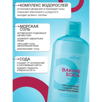 Гель для душа с морской солью и содой — изображение 3
