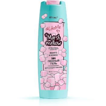 Marshmallow 2in1 Mango & Coconut Foaming Shower & Bath Gel - Image 1