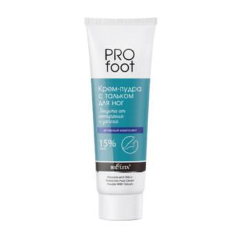 Foot powder cream with talcum powder Protect against chafing and odor PRO FOOT - Image 1