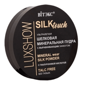 Silktouch шелковая минеральная пудра для лица ультралегкая без талька — изображение 1