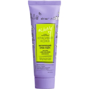 Матирующий крем-пудра для лица с EGG-Collagen-комплексом — изображение 1