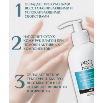 Крем-уход для рук и локтей Гиалуроновый — изображение 2