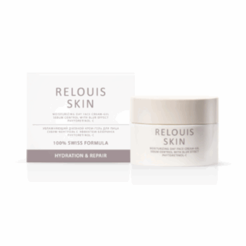 Moisturizing sebum-control day cream-gel for the face with blurring effect - Image 1