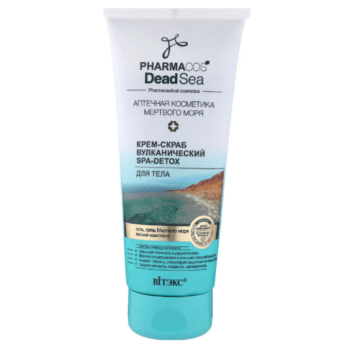 SPA-DETOX volcanic cream scrub for body, PHARMACOS DEAD SEA - Image 1