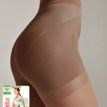 Tights with strong correction "7 zones" and push-up effect X-Press 20, mocca - Image 3