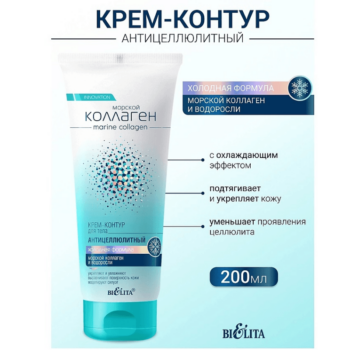 Крем-контур для тела антицеллюлитный Холодная формула — изображение 2