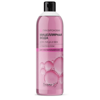 Hyaluronic Micellar Water for Face and Eyes with PANTENOL for Sensitive Skin - Image 1
