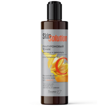 Hyaluronic tonic for face and décolleté with vitamin C - Image 1