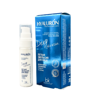 HYALURON Deep Hydration Light Face Emulsion Intensive Moisturizer - Image 1
