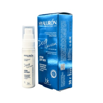 Крем для век интенсивное увлажнение и сокращение морщин HYALURON Deep Hydration — изображение 1