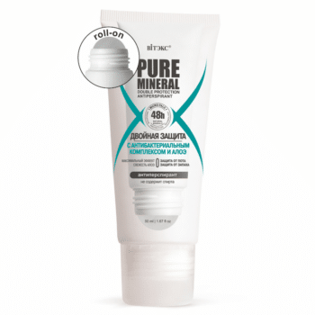 Antiperspirant with antibacterial complex and aloe Pure Mineral - Image 1