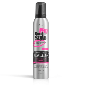 Weightless mousse foam for styling hair - Image 1