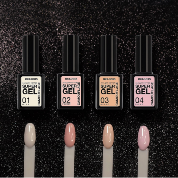 Super Gel Camouflage Nail Polish RELOUIS - Image 1