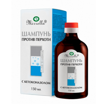 Шампунь от перхоти с кетоконазолом Мирролла — изображение 1