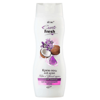 Coconut and Goji Flower Shower Cream-Gel - Image 1