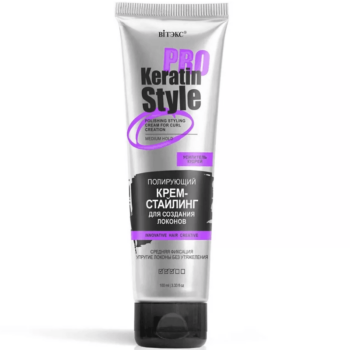 Polishing cream styling for creating curls - Image 1