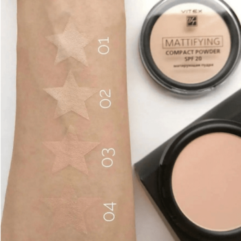 Матирующая компактная пудра для лица Mattifying compact powder — изображение 2