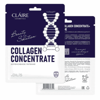 Тканевая маска COLLAGEN CONCENTRATE интенсивное питание — изображение 1