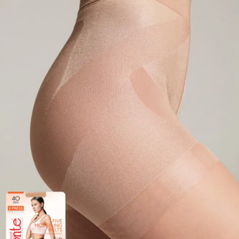 Strong correction tights with 7 zones and push-up effect X-Press 40, natural - Image 3