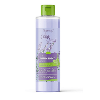 SHOWER GEL ANTISTRESS with lavender and mellissa essential oils SPA Land - Image 1
