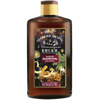 Tart Citrus & Scotch Whisky Men's Hair Shampoo - Image 1