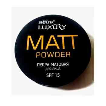 Пудра матовая для лица SPF 15 — изображение 4