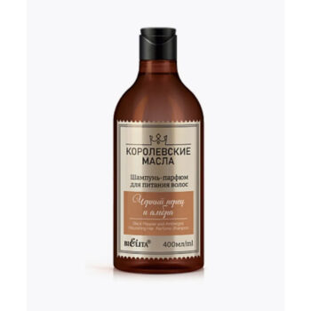 Black pepper and ambergris hair nourishing shampoo Royal oils - Image 1
