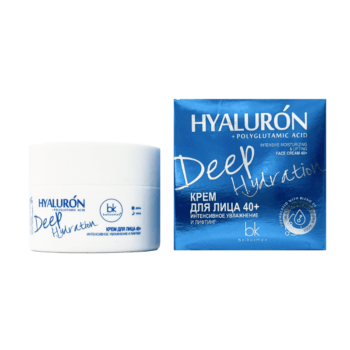 Крем для лица 40+ интенсивное увлажнение и лифтинг HYALURON Deep Hydration — изображение 1