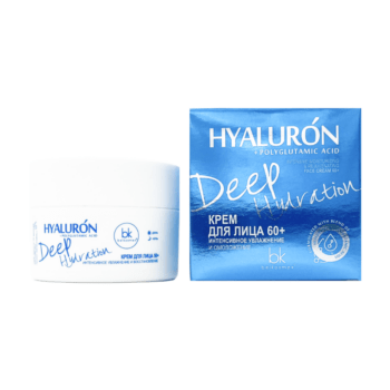 Крем для лица 60+ интенсивное омоложение и увлажнение HYALURON Deep Hydration — изображение 1