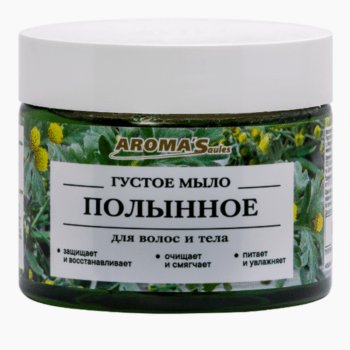 Густое мыло для волос и тела Полынное — изображение 1