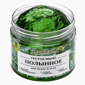 Густое мыло для волос и тела Полынное — изображение 2