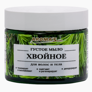 Густое мыло для волос и тела Хвойное — изображение 1