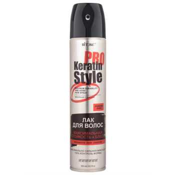 Keratin PRO Style Maximum Resistance and Shine Hairspray - Image 1