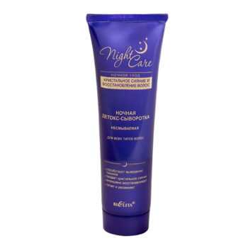 Crystal Shine and Restore Hair Night Care Night Detox Serum - Image 1