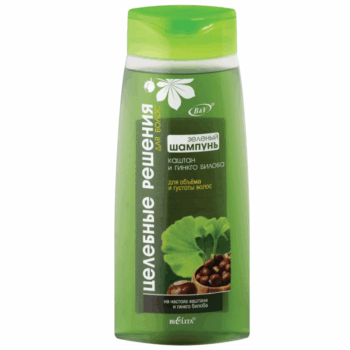 Green Chestnut and Ginkgo Biloba Hair Volume and Thickness Shampoo Healing Solutions - Image 1