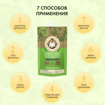 Шампунь удивительный Агафьи крапивный — изображение 3