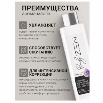 Дренажное арома-масло для контурной пластики тела bodyZEN — изображение 3